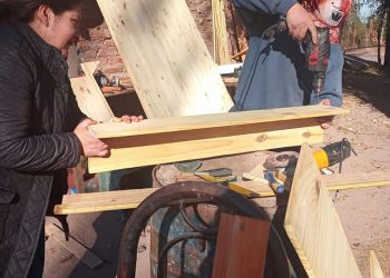 La CCC sufrió el robo de herramientas  pero la solidaridad de una familia repuso una parte para seguir trabajando