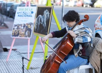 Realizaron diferentes  intervenciones artísticas al aire libre por el Día de la Cultura