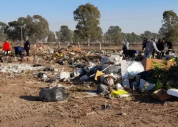 Afortunados: Revisaban un basural y encontraron U$S50 mil dentro de un mueble