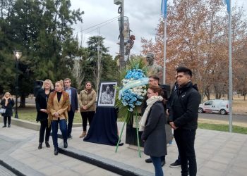 Se desarrolló un acto por el aniversario  de los fallecimientos de Perón e Yrigoyen