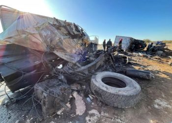 Tragedia en San Juan: dos mendocinos murieron por el choque entre tres camiones