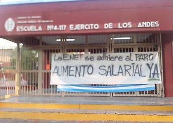 Paro docente: escuelas  se adhieren y habrá una marcha en el kilómetro cero
