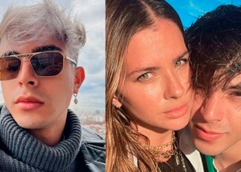 El mensaje de amor que Rusherking le dedicó a la China Suárez con una foto inédita en la nieve: “Mi hermosa”