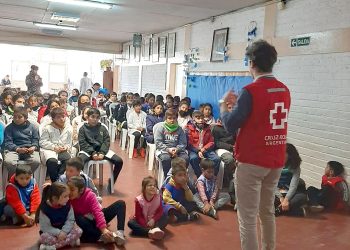 La Cruz Roja trabaja  en el proyecto de concientización “guardianes del agua”