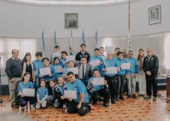 Atletas de la fundación Tremo Kawell recibieron distinciones por  parte del Concejo Deliberante