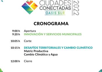 Este viernes será el certamen de “Ciudades Conectadas” oasis sur