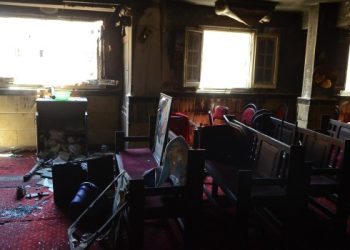 Al menos 41 muertos al incendiarse una iglesia en Egipto