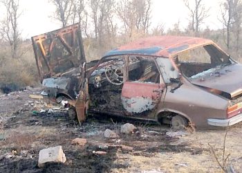 Real del Padre: robaron un auto  y lo prendieron fuego