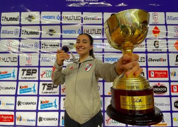 River despidió a Ayelén García que jugará en la División de Honor del handball español