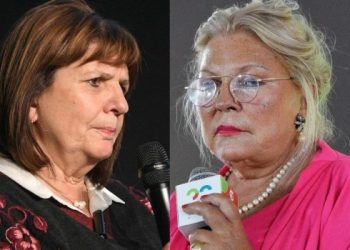 Bullrich acusó a Carrió de dar un «espectáculo degradante» y le dijo «basta»