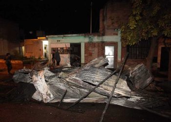Discutió con su ex y le prendió fuego la casa en Las Heras