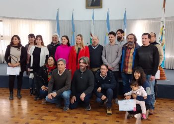 Ediles sanrafaelinos  distinguieron a científicos locales que integran el Conicet