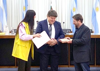 El científico sanrafaelino reconocido mundialmente Aldo Boccaccini,  fue distinguido por el Concejo Deliberante