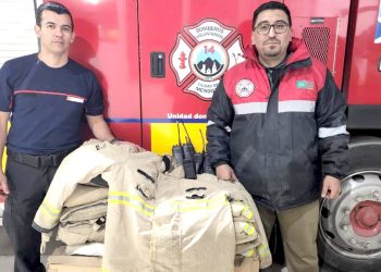 Bomberos Voluntarios de Rama Caída recibieron equipos que les permitirán trabajar más seguros