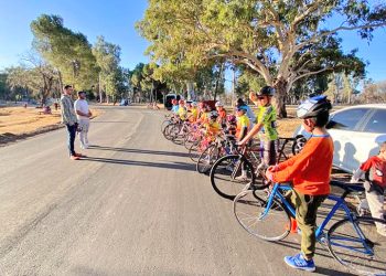 Este domingo regresa el circuito de ciclismo al Parque Mariano Moreno