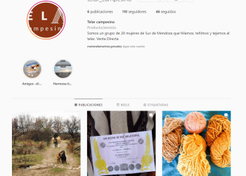 Las tejedoras del secano ya tienen  su propia plataforma en las redes