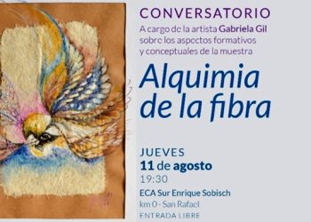 La artista Gabriela Gil dará un conversatorio  sobre su obra en el ECA Sur