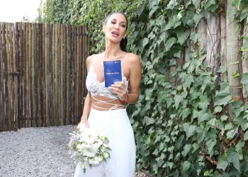 La ausencia del marido de Silvina Escudero en la foto de recién casados que dejó dudas