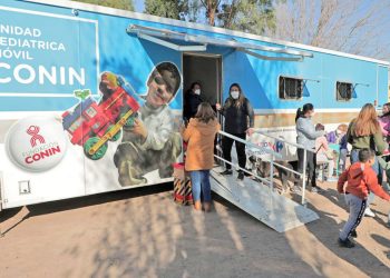 Móvil de Conin realizará un relevamiento sobre nutrición infantil en San Rafael