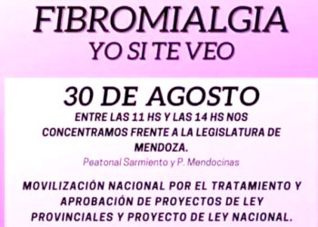 Sanrafaelinas se suman al reclamo en Mendoza  por la Ley de Fibromialgia