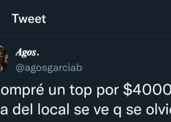 Viral: Se compró un top a $4.000 y un insólito detalle en la ropa la enfureció