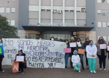 Trabajadores de la salud y estatales también se suman al paro de 72 horas