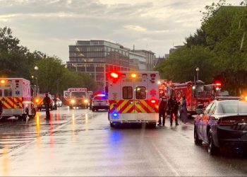 Tres muertos y un herido grave al ser alcanzados por un rayo cerca de la Casa Blanca