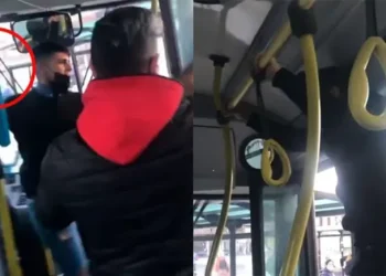 Violencia extrema en Argentina: chofer atacó a palazos a un pasajero y el hombre le devolvió una patada voladora (video)