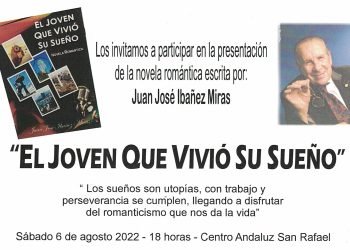 Invitan a la presentación del libro  “El joven que vivió su sueño”