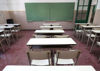 Este lunes no hubo clases en el nivel  secundario debido a las Jornadas Institucionales de Organización