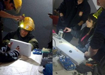 A una chica se le trabó el dedo cuando quiso tirar la cadena del inodoro: tuvieron que rescatarla los bomberos de Neuquén