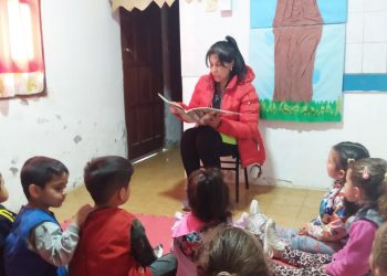 Miles de chicos  sanrafaelinos participaron de la 20 edición de la maratón de lectura