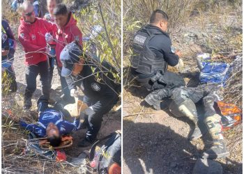 Rescataron a un endurista que se accidentó en los senderos del Dique Frías