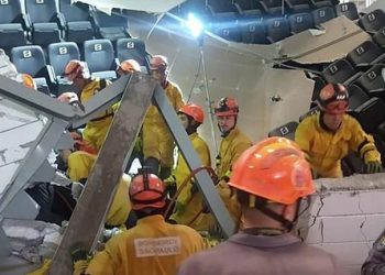 Tragedia en San Pablo: se derrumbó un auditorio durante un acto de campaña electoral
