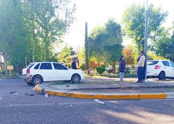 Choque en General Alvear:  solo daños materiales