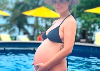 El álbum de fotos de las vacaciones de Agustina Cherri en Brasil, antes del nacimiento de su cuarto bebé