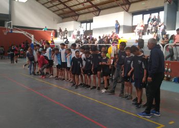 Gran concurrencia y participación en los juegos escolares Quique Scalise