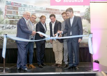 Sancor Seguros presentó su gran proyecto inmobiliario con la presencia del Gobernador