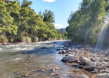 Las lluvias de los últimos días  fueron aprovechadas para aumentar las reservas del Diamante y Atuel