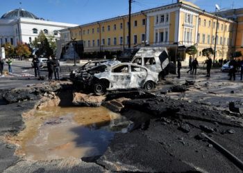 Rusia lanzó un ataque masivo con 75 misiles contra Ucrania