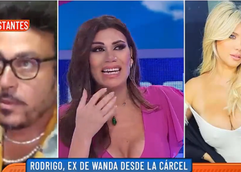Tenso momento en Intrusos con el exnovio preso de Wanda Nara: llegó un oficial, lo sacó y se escuchó todo