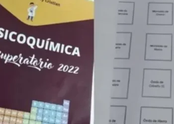 Un profesor de química tomó examen con el álbum del Mundial Qatar 2022 y se volvió viral: “Quería innovar”