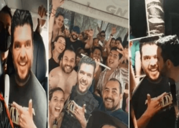 Viral: no fue a su propia despedida de soltero, pero estuvo en todas las fotos