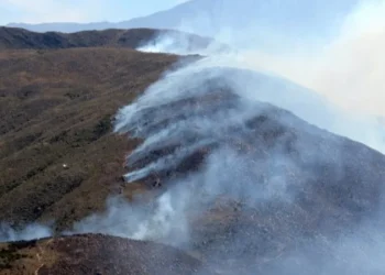 Mendoza le reclama a Nación respuestas por la falta de ayuda para combatir los incendios forestales