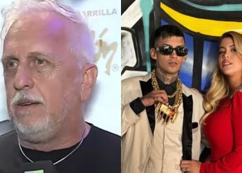 Andrés Nara opinó sobre el supuesto romance entre Wanda y L-Gante: «Me descolocó pero ella se adapta a todo»