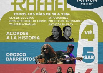 Cronograma definido para la Feria del Libro de San Rafael