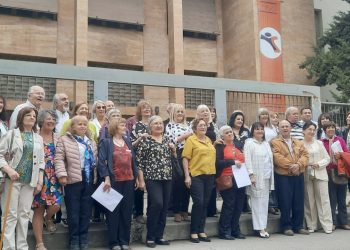 Egresados de la escuela Normal en 1972  se juntaron y celebraron el reencuentro