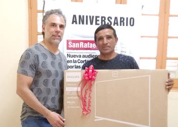 José Puebla ya tiene su smart TV de Diario San Rafael y FM VOS
