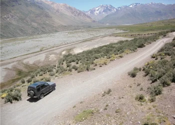 Corte total en la Ruta Provincial 220, en El Sosneado, San Rafael