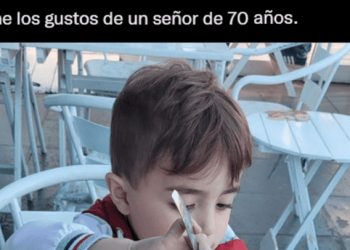 Salió con su hijito y quedó sorprendido con lo que pidió para merendar: “Tiene gustos de un señor de 70 años”